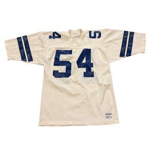 Vintage 80s Sand-Knit Dallas Cowboys Randy White #54 White NFL Football Jersey L
